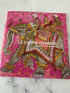 Hermes Le Care catalogue of scarves 2008